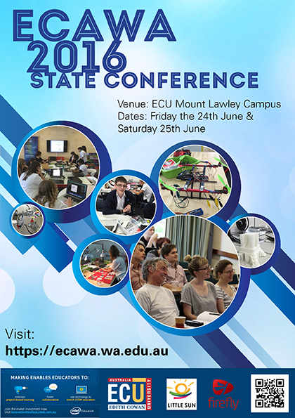 ECAWA 2016 State Conference Friday 24th and Saturday 25th of June at ECU Mount Lawley