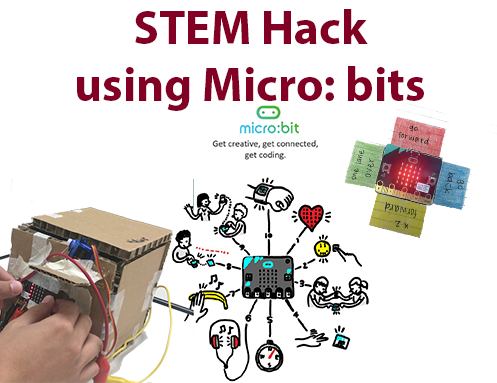 STEM Hack Using Micro bits October 5th 2018