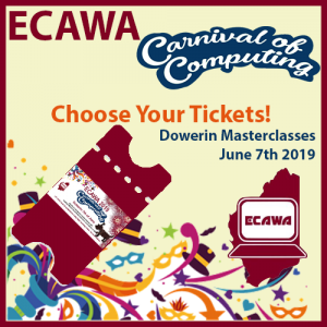 ECAWA 2019 Carnival of Computing - in Dowerin - Choose Your Tickets!