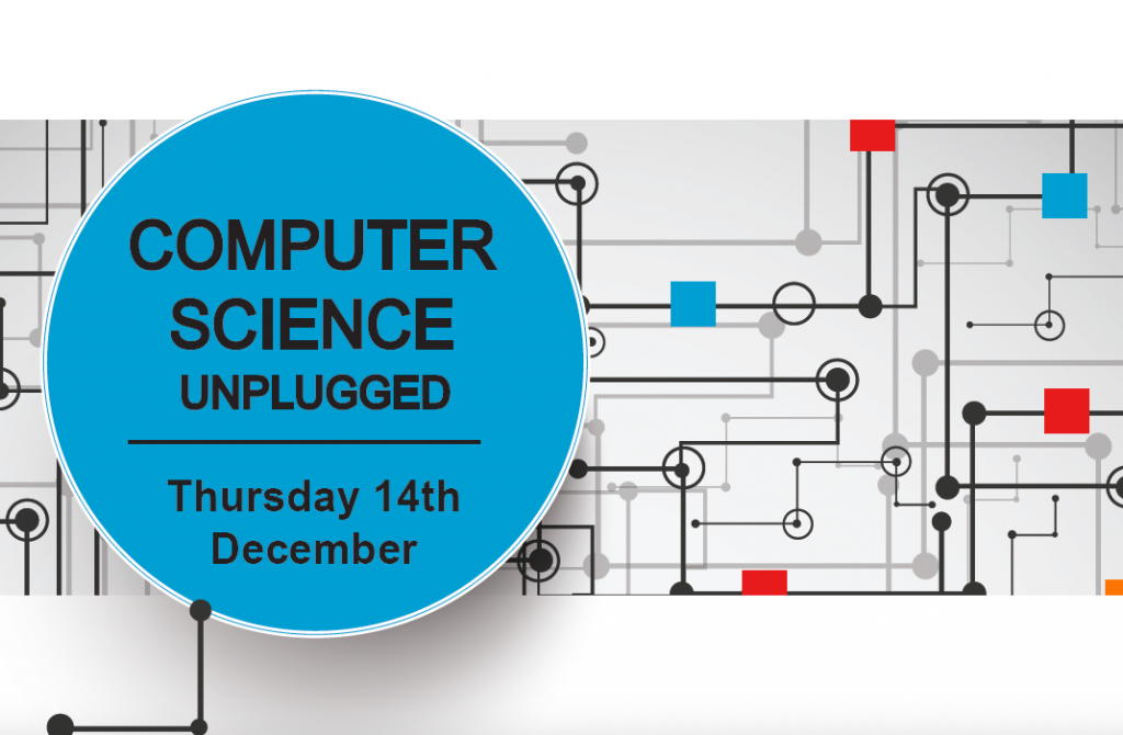 Computer Science Unplugged – Sharing Session Presenters: Ian Gaynor (Principal Consultant, Technologies, SCASA), Jonathan Ihlein, Shaloni Naik, Date: Week 10 – Thursday 14th December, 2017 Time: 4.00pm – 6.00pm with afternoon tea available Venue: ECU Joondalup Campus Cost: Members $10.00 Non Members $15.00 Tickets: Tickets must be purchased in advance, and are available from https://bit.ly/ECAWAPLTickets
