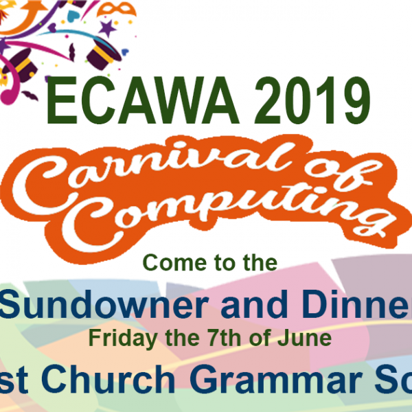 ECAWA 2019 Carnival of Computing Sundowner and Dinner