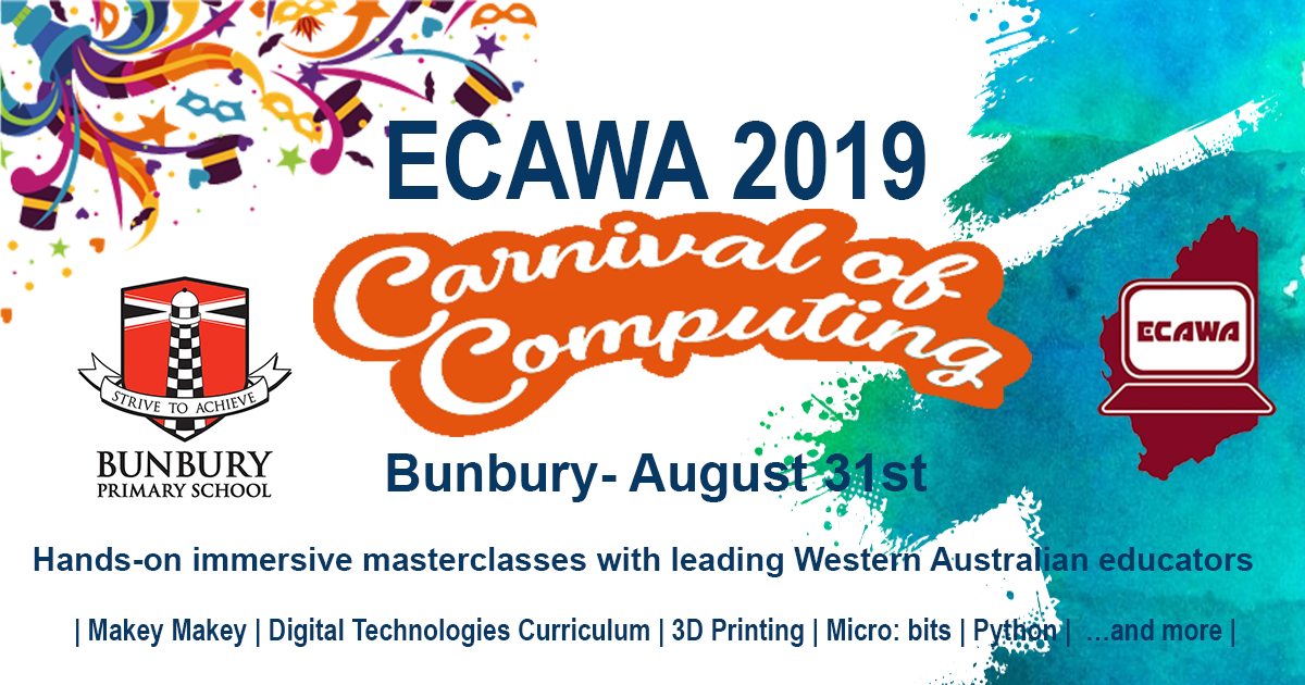 ECAWA 2019 Carnival of Computing in Bunbury - August 31st