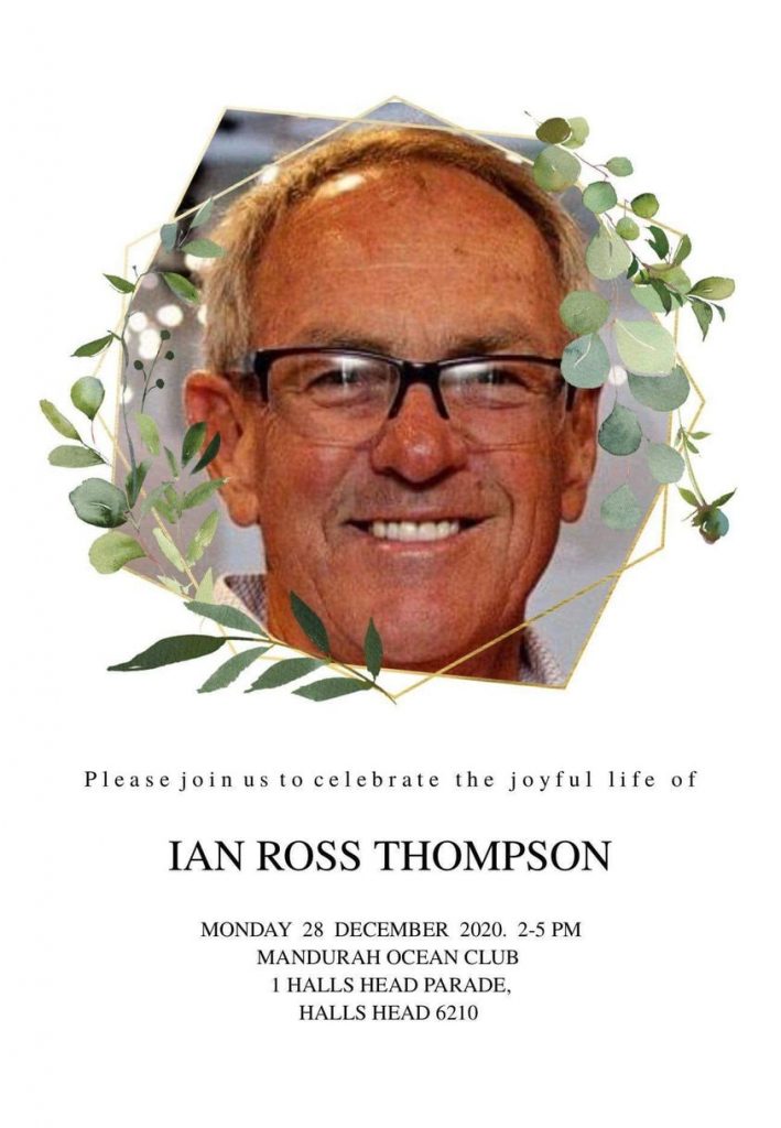 Ian Thompson - Memorial Service