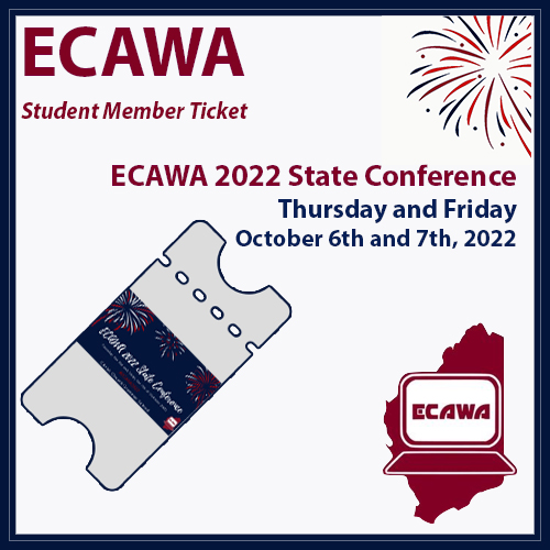 ECAWA Student Member Ticket Thursday 6th and Friday 7th of October 2022
