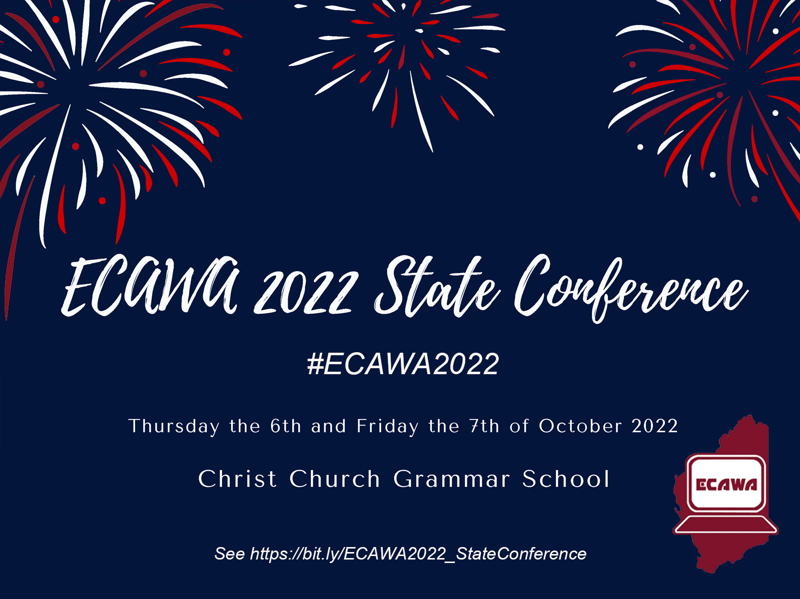 The ECAWA2022 State Conference is NEXT WEEK! ECAWeb