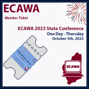ECAWA 2023 State Conference One Day Thursday Ticket for Members