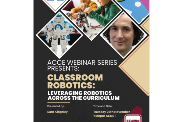 ACCE Webinar 3 Classroom Robotics