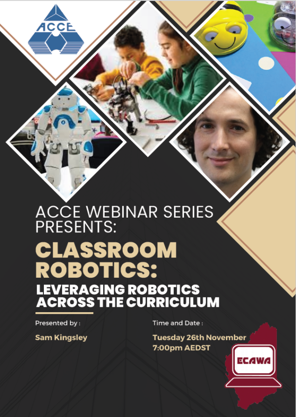 ACCE Webinar Robotics in the Classroom