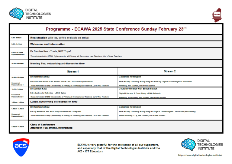 Programme Grid Sunday the 23rd of February 2025